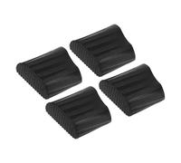 Veemoon Set 4 Coprigambe Scala Pieghevole Cuscinetti Antiscivolo in Gomma Spessa Superficie Allargata Protezione Pavimento e Isolamento Acustico Accessori per Scale Versatili