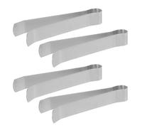 Veemoon Set 4 Morsetti per Stoppino in Acciaio Inossidabile Estintore per Candele Manico Lungo Dispositivo Sicuro Senza Fumo per Spegnere Candele in Barattolo