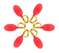 Veemoon Set 6 Anelli Spruzzatori D’Acqua in Plastica per Scherzi, Giocattoli Divertenti per Feste e Oggetti di Scena Pesce D’aprile, Accessori Festa per Momenti di Allegria e Gioia