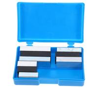 Veemoon Set 9 Pezzi Blocchi di Densità in Plastica, Ferro e Alluminio Custodia, Gruppo Cuboide per Esperimenti Scientifici e Apprendimento della Massa e Volume, Kit Colore Colore Casuale