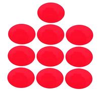 Veemoon Set da 10 Filtri Pellicola Diffusore Solare Rossi 66mm per Luci D’atmosfera e Flash, Compatibili Lampade Spot, per Fotografia in Studio e Creazione Luce Tramonto