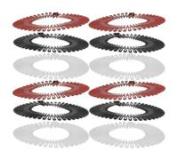 Veemoon Set da 30 Pettini a Fascia Elastica per Chioma Cerchietto Flessibile, Accessori per Chioma Invisibili per Styling Quotidiano e Sport, Comodi e Portatili per Donna e Viaggi