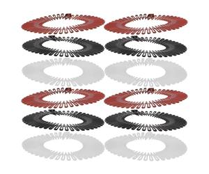Veemoon Set da 30 Pettini a Fascia Elastica per Chioma Cerchietto Flessibile, Accessori per Chioma Invisibili per Styling Quotidiano e Sport, Comodi e Portatili per Donna e Viaggi