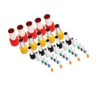 Veemoon Set da 40 Tagliatori Rotondi in Acciaio Inossidabile per Argilla e Polimeri, Strumenti Multiuso per Fai da Te e Decorazioni di Candele, per Artigianato e Feste Come Natale e Compleanni