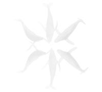 Veemoon Set da 6 Modelli 3d Balene in Silicone per Decorazioni Fai da Te Riempitivi Epossidici per Paesaggi, Stucco Epossidico Sicuro e Liscio, Adatto per Artigianato e Creazioni