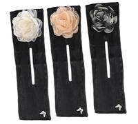 Veemoon Set di 3 Fermagli per Chioma Fiore per Acconciature a Chignon, Accessori Chic e Facili da Usare per Mantenere i Chioma loro Posto nella Vita Quotidiana