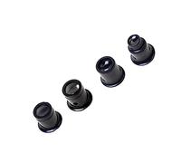 Veemoon Set Lenti d'Ingrandimento 4 Pezzi per Riparazione Orologi e Gioielli Clip e Coprioculare Ingrandimento 5X-20X Adatto per Hobby e Elettronica