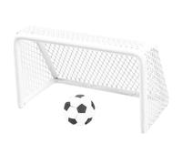 Veemoon Set Mini Porta da Calcio e Pallone per Casa delle Bambole, Accessori Decorativi in Miniatura Resistenti e Portatili, Modelli Calcio per Micro Arredamento