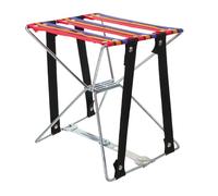 Veemoon Sgabello Pieghevole Portatile Per Pedicure e Manicure Poggiapiedi Compatto Per Spa e Uso Domestico Leggero e Salvaspazio