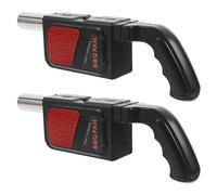Veemoon Soffiatore Elettrico Portatile per Barbecue Set da 2 Pezzi Alimentazione a 4 Batterie Aa, Ventilatore per Accensione Carbone e Stufa, Utensile Compatto per Picnic e Campeggio