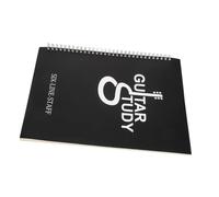 Veemoon Spartito Musicale Portatile Libro di Musica Bobina per Accordi di Chitarra Quaderno per Musica Manuale come Regalo per Chitarrista