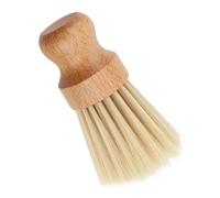 Veemoon Spazzola da Barbiere in Legno con Setole Naturali per Rimuovere i Peli Superflui Durante Taglio dei Capelli Strumento Professionale per Pulizia del Collo Viso