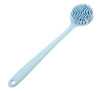 Veemoon Spazzola Per La Schiena in Silicone Manico Lungo Spazzola Esfoliante Per Corpo Delicata e Facile Da Pulire Per Uso Doccia e Bagno