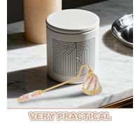 Veemoon Spegnicandele in Metallo Vintage con Strass e Manico per Candele da tè e Colonna Accessorio per Candele con Stoppino