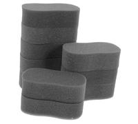 Veemoon Spugna Spolverino Per Chioma e Collo 10 Pezzi Impugnatura Ergonomica, Morbida e Delicata Sulla Pelle Per Barbieri e Parrucchieri Professionisti in Saloni e Uso Personale