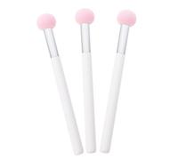 Veemoon Spugna Trucco Correttore a Doppio Utilizzo con Manico 3 Pezzi Lavabile per Polvere e Fondotinta, Accessori Make Up Donna per Uso Domestico e Centri Estetici