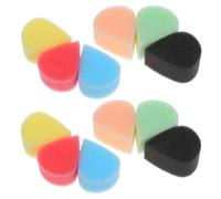 Veemoon Spugne per Trucco 12Pcs per Bambini Spugne a Forma per Body Painting Colori Assortiti Facile Applicazione e Creatività per Feste e Halloween
