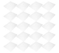 Veemoon Stampo per Maschera Viso in Plastica Riutilizzabile 20 Pezzi - Modellatore per Maschere Facciali al Fango di Alghe, Strumenti per Realizzazione Maschere Skincare, Adatto a