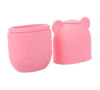 Veemoon Stampo per Massaggiatore per Occhi Ghiaccio in Silicone Alimentare Riutilizzabile per Impacchi Facciali, Massaggiatore Multiuso per Viso Rosa, Strumento per Alleviare Stanchezza