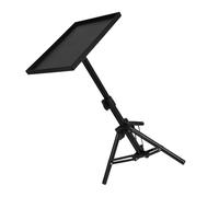 Veemoon Stendino Proiettore in Ferro e Abs Treppiede Regolabile Per Laptop e Proiettore Supporto Multifunzionale Compatto Per Home Theater e Ufficio Vassoio Inclinabile Per Dispositivi Var