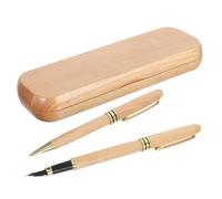 Veemoon Stilografica Calligrafica in Dacero con Punta Fine Incisa Confezione Regalo con Servizio Incisione Scrittura Ergonomica per Ufficio Scuola e Regalo Aziendale