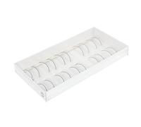 Veemoon Strisce Per Ciglia Da Allenamento 10 Paia Pratiche Per Formazione Extension Ciglia Aspetto Naturale Per Addestramento Applicazione e Insegnamento Professionale