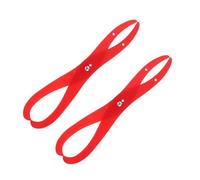Veemoon Strumento di Misurazione per Argilla 2 Pezzi in Plastica Rosso 15 Cm, Calibro per Scultura in Ceramica e Modellazione, Attrezzo per Forniture Artigianali e Lavori di Modellatura