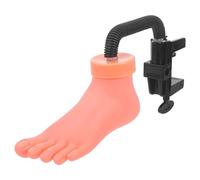 Veemoon Strumento di Pratica per Nail Art Piede Buona Elasticità, Forma Resistente e Leggera per Esercizi di Manicure Professionale e Formazione Unghie Finte