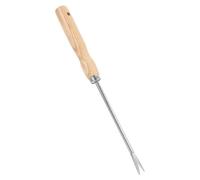 Veemoon Strumento Per Estrarre La Raccoglitrice Per Radici Con Manico In Legno Per Scavare E Tirare Sarchiatore A Mano Da Giardino Estrattore Per Giardino Sarchiatore Per