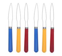 Veemoon Strumento Rapido per Attaccare Bottone da Camicia 6 Pezzi Gancio Assistenza per Anziani Ausilio per Bottoni per Vestiti e Capispalla Installatore Automatici per Uso Familiare