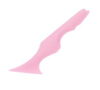 Veemoon Strumento Trucco Silicone Eyeliner Aid Con Stencil Ergonomico Per Sopracciglia e Mascara Accessorio Compatto e Morbido Per Make up Preciso Per Principianti