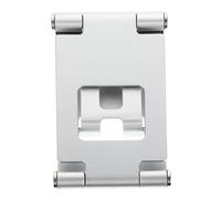 Veemoon Supporto Cellulare da Scrivania in Alluminio Regolabile Portatablet Pieghevole Salvaspazio per Casa e Ufficio Compatto e Facile da Trasportare