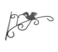 Veemoon Supporto da Parete in Ferro per Vasi da Fiori Sospesi, Appendino da Giardino per Interno ed Esterno, Gancio per Piante Decorativo e Resistente, Set 1 Pezzo per Patio e Balcone