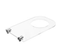 Veemoon Supporto da Parete per Palloni Singolo in Acciaio Resistente Finitura Antiruggine, Porta Palloni da Basket Galleggiante Multifunzione per Casa, Palestra e Spazi Esterni, Montaggio