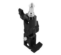 Veemoon Supporto Flash Fotografia Regolabile con Staffa Ombrello e Treppiede Compatto Adattatore per Lampade da Studio e Accessori Hot Shoe Clip Porta Ombrello per Illuminazione