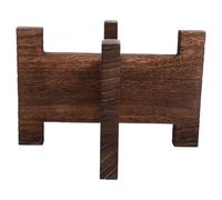 Veemoon Supporto in Legno Naturale 15 Cm per Dispenser di Bevande e Portavaso Stabile, Base per Acquari e Contenitori Decorativi da Giardino e Interni