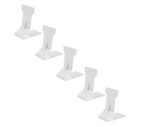 Veemoon Supporto Magnetico per Mensola 5 Pezzi, Supporto Antiribaltamento per Scaffalature in Plastica, Espositore per Alimenti Confezionati, Base Magnetica Stabile per Negozi