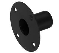 Veemoon Supporto per Altoparlante in Ferro Stabile 108Mm X 60Mm Base per Asta Cabinet Staffa Resistente per Home Theater Bar Sportivo e Uso Professionale