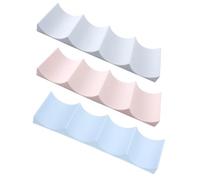 Veemoon Supporto per Bottiglie di in Pp Design Minimalista e Bordi Arrotondati Organizer Multiuso Set 3pezzi per Frigorifero e Decorazione Casa
