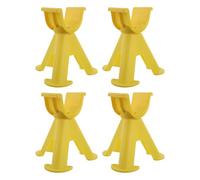 Veemoon Supporto per Cavi Elettrici a Treppiede in Pvc Isolante, Set da 4 Pezzi, Leggero e Resistente ai Raggi Solari, per Gestione Sicura dei Cavi in Cantiere e Uso Industriale