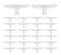 Veemoon Supporto per Fiori Galleggianti Idroponici 70 MM Trasparente Inserto Plastica Riutilizzabile per Composizioni Floreali Espositore per Centrotavola e Ambienti Acquatici Set da