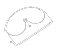 Veemoon supporto per il con strass pendente ben esqueda natale club notturno gentleman signore femminucce Petto catena reggiseno di strass gioielli della staffa del torace lega Silver