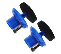 Veemoon Supporto per Piatti Hi-Hat 2 Pezzi Cuscinetto Frizione in Feltro Blu 22Mm per Batteria Accessori per Asta Hi-Hat Compatibili Modelli Vari Montaggio Stabile e Rapido per
