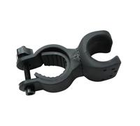 Veemoon Supporto per Torcia da Bicicletta in Gomma Antiscivolo Morsetto a Clip, Regolabile a 360 Gradi per Manubrio Bici, Staffa di Montaggio per Luce per Ciclismo Outdoor