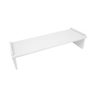 Veemoon Supporto Rialzatore Monitor in Legno per Scrivania Ufficio Casa Stand per Schermo e Computer Cremagliera Robusta e Facile da Pulire per Ambienti Dormitorio e Studio