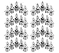 Veemoon Tacchetti da Corsa 50 Pezzi 7 Mm in Metallo per Scarpe Chiodate Sprint e Atletica, Punte di Ricambio per Migliorare Trazione su Pista Sintetica e Media Distanza