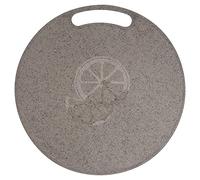 Veemoon Tagliere Rotondo in Marmo Per Cucina e Camper - Elegante Copri Lavello Per Affettare Frutta e Verdura - 1 PC Design Raffinato e Funzionale