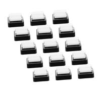 Veemoon Tampone per Timbri a Inchiostro Vuoto 3x3cm Set da 20 Pezzi per Scrapbooking e Lavoretti Fai da Te, Spugna e Plastica Durevole, per Ragazzo Ragazza e Aula