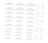 Veemoon Tamponi in Silicone per Laminazione Kit Sollevamento e Permanente Pad Riutilizzabili Trasparenti per Extension e Adatti Diverse Forme Occhi Facile e Durevoli