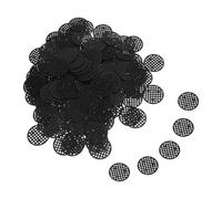 Veemoon Tappetini Drenanti per Vasi da Piante 500 Pezzi, Griglia in Plastica Resistente 2,5 Cm per Aerazione Terreno, Inserti a Rete Anti-Perdita per Fioriere da Interno e